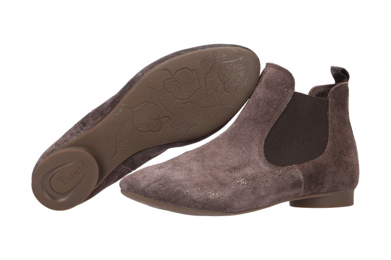 Think Guad Stiefelette braun effekt kiss