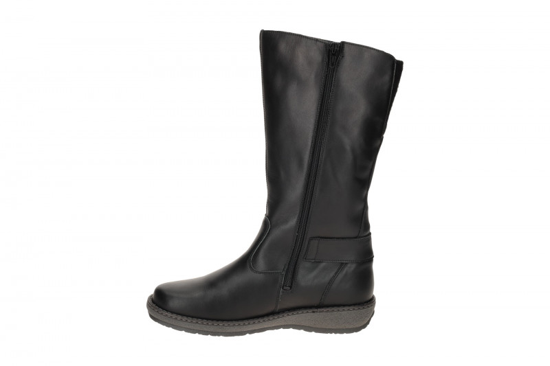 Waldläufer Hoja Warmfutter Schaftstiefel schwarz H-Weite Glattleder 533932