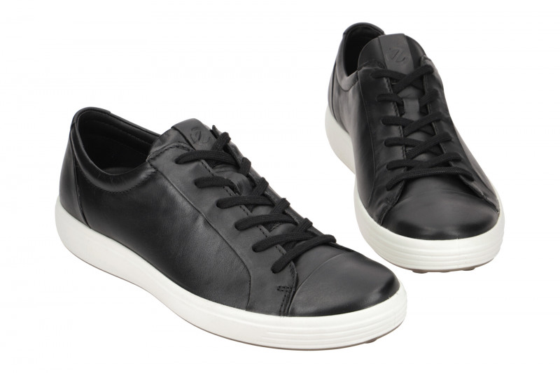 Ecco Soft 7 Schuhe schwarz Herren Sneaker 470364