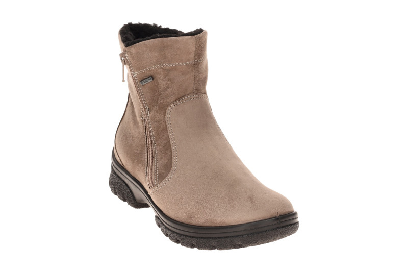 ARA Saas Winter Schlupf Stiefelette taupe braun GORE-TEX 12-49305