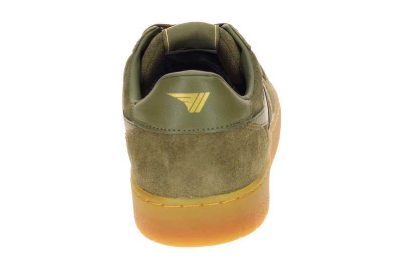 Gola Schuhe Hawk Sneakers grün khaki Suede CMB571