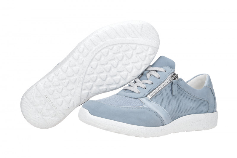 Waldläufer Ira Schuhe blau sky M-Weite OrthoTritt