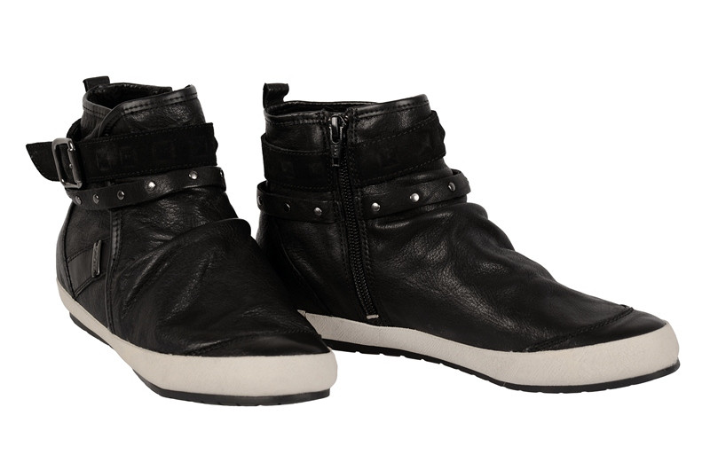 Geox Savannah Schuhe schwarz Stiefelette D24A2E
