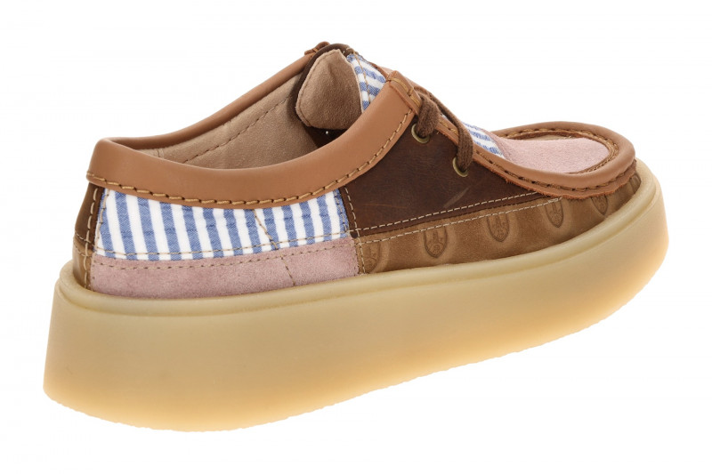 Clarks Torview Mokassin Schuhe braun rosa 26186493