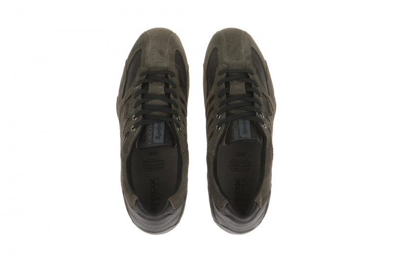 Geox Snake Schuhe dunkelgrau mud U4207K