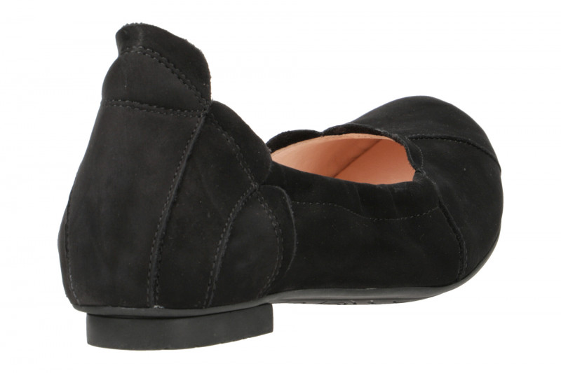 Think Balla Ballerinas Slipper schwarz Nubuck