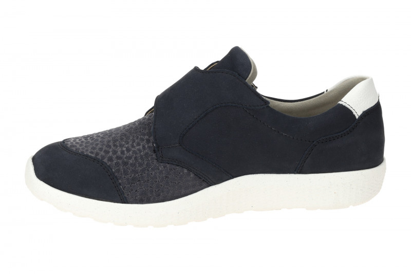 Waldläufer Ira Schuhe blau M-Weite OrthoTritt Klett 815M32