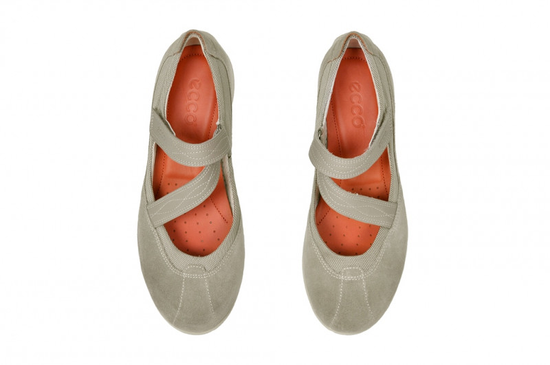 Ecco Glow Schuhe in moon rock hellgrau Slipper 24802355294