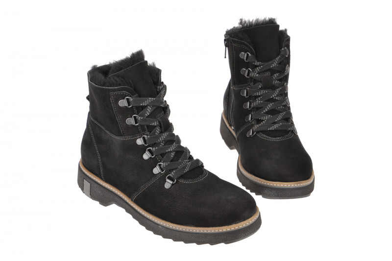 Waldläufer Hitomi Winter Stiefel Boots schwarz H-Weite