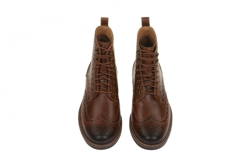 Clarks Montacute Lord Stiefel braun