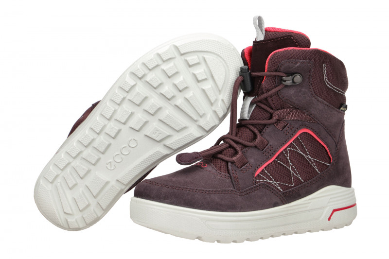 ecco Urban Winter Kinderstiefel lila Gore-Tex