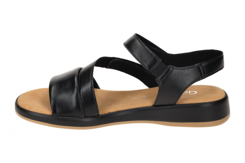 Gabor Klett Sandale schwarz Nappa Klett 62.733.27