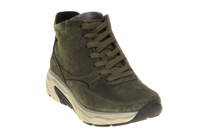 Gabor RollingSoft Stiefelette grün Velour 76.836.33