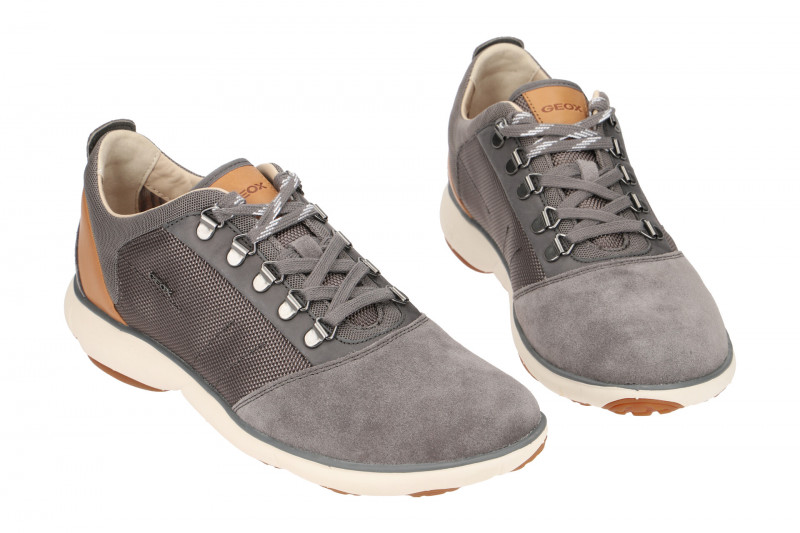 Geox Nebula Schnür Schuhe grau U92D7A