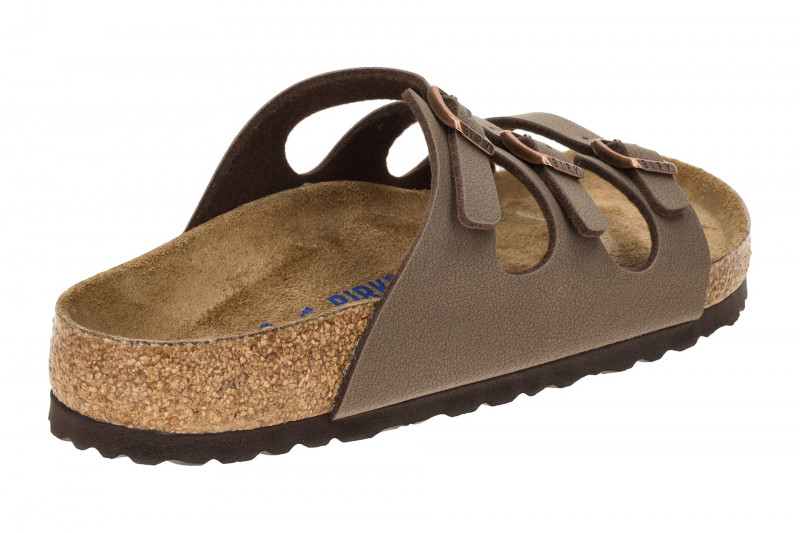 Birkenstock Florida Pantolette braun Normal-Weit 53881