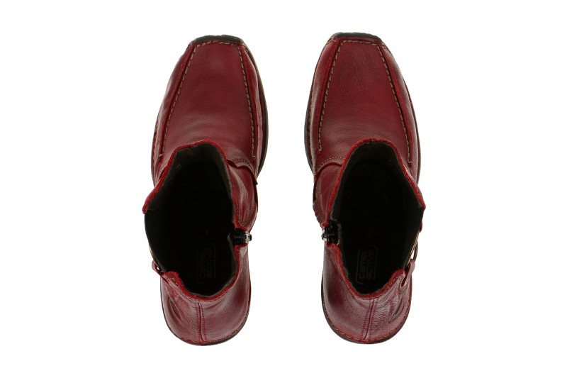camel active Soho Heel Stiefelette - rot - 808.71.03