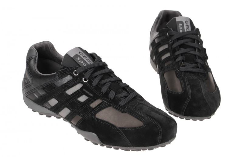 Geox Snake Schuhe schwarz Sneakers U4207K