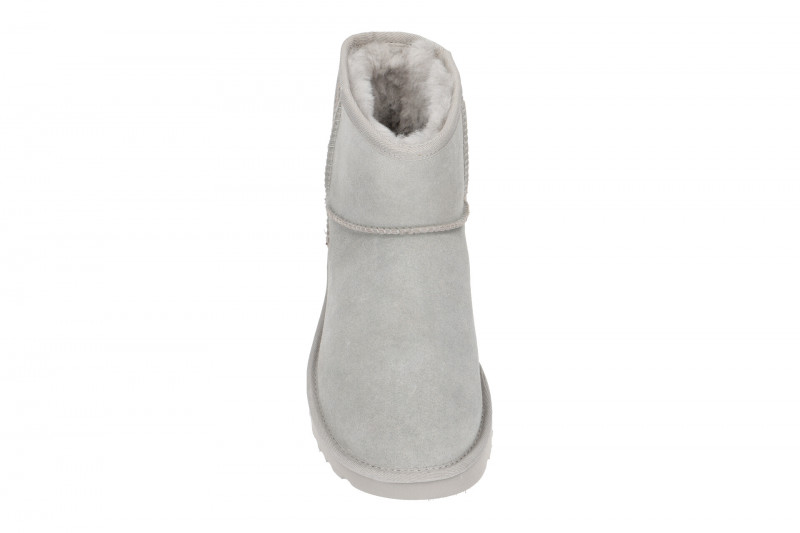 UGG Stiefel grau silber Classic Mini Metallic Snake