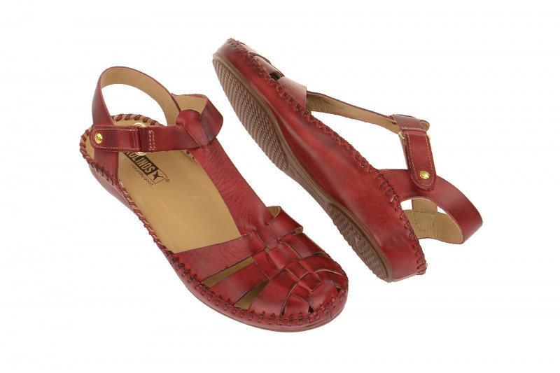 Pikolinos Sandale Vallarta rot
