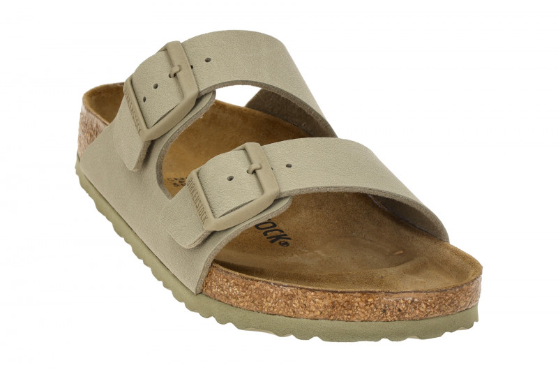 Birkenstock Arizona BS Pantolette grün khaki Normal-Weit UNISEX 1027704