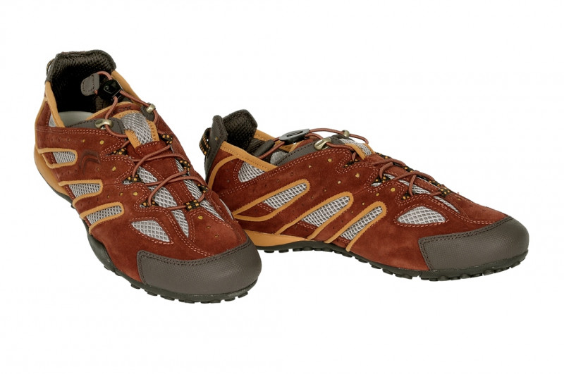 Geox Snake B Schuhe dunkelrot Sneakers U1107B