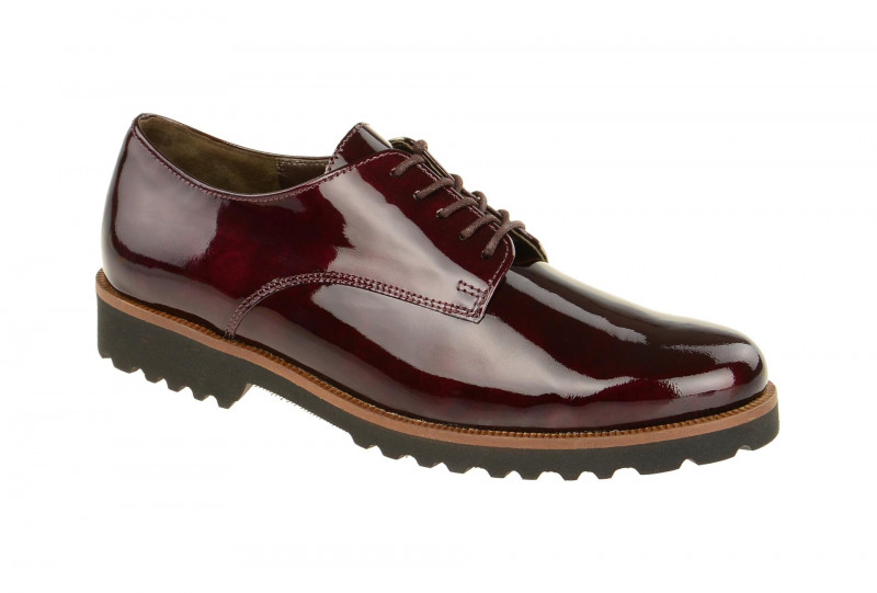 Gabor Schuhe dunkel-rot Lack 51.412.95