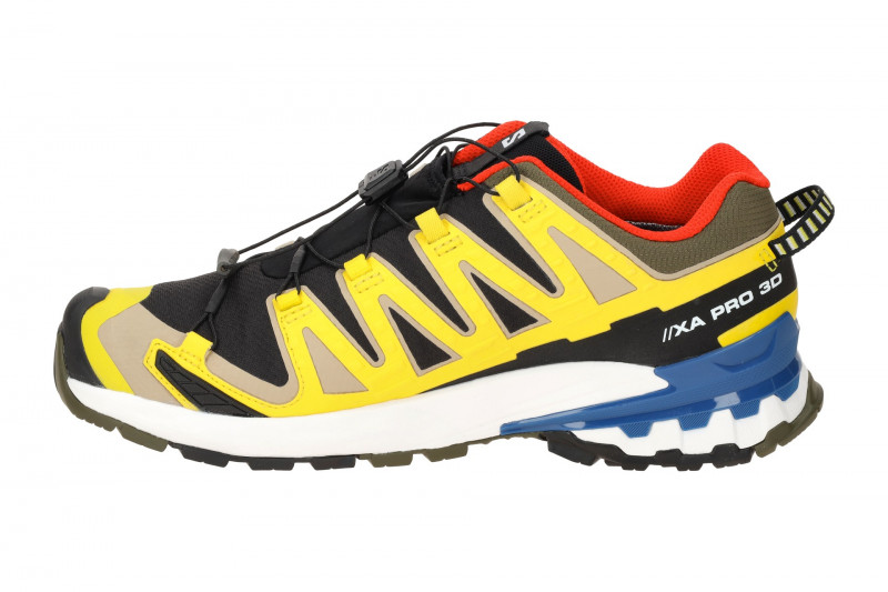 Salomon XA Pro 3D V9 Schuhe gelb kombi GORE-TEX 471190