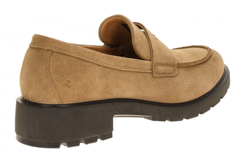Ecco Metropole Vienna Schuhe braun camel Loafer 231333