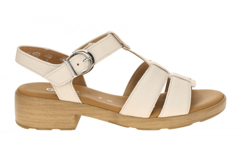 Gabor Römer Sandalette creme beige H-Weite 82.813.52