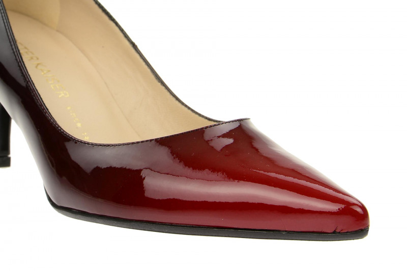 Peter Kaiser Soffi 60 Pumps rot schwarz Lack 61201/122