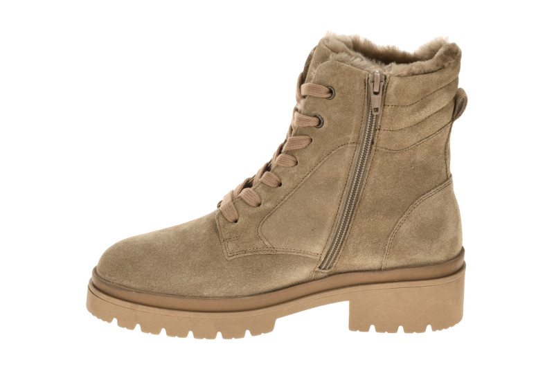 Gabor Winter Stiefel taupe grau Warmfutter Boots Lammfell 8068.01.003