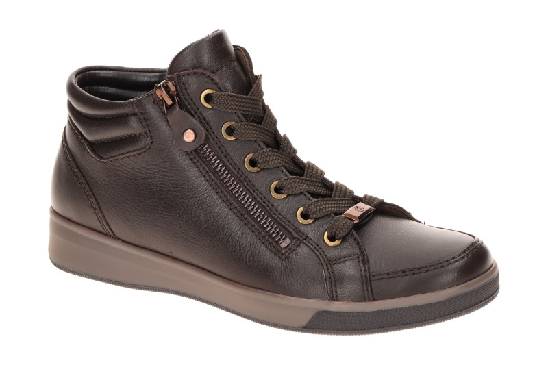 ARA Rom Schuhe braun cacau Mid-Cut Sneaker 12-14499