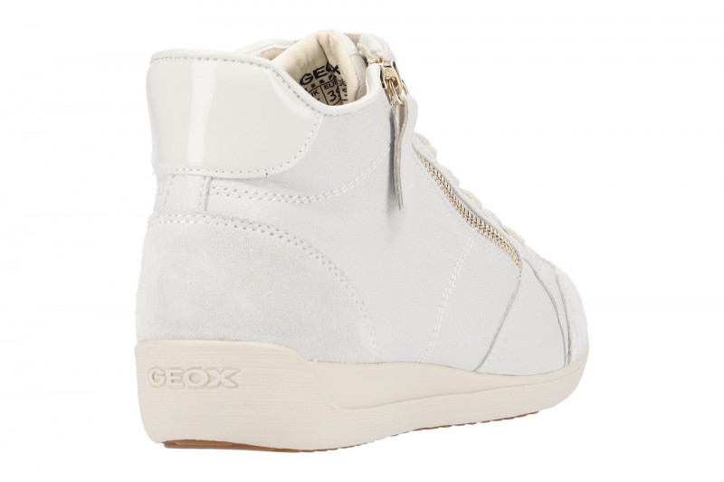 Geox Myria Schuhe weiß Sneaker D6468C