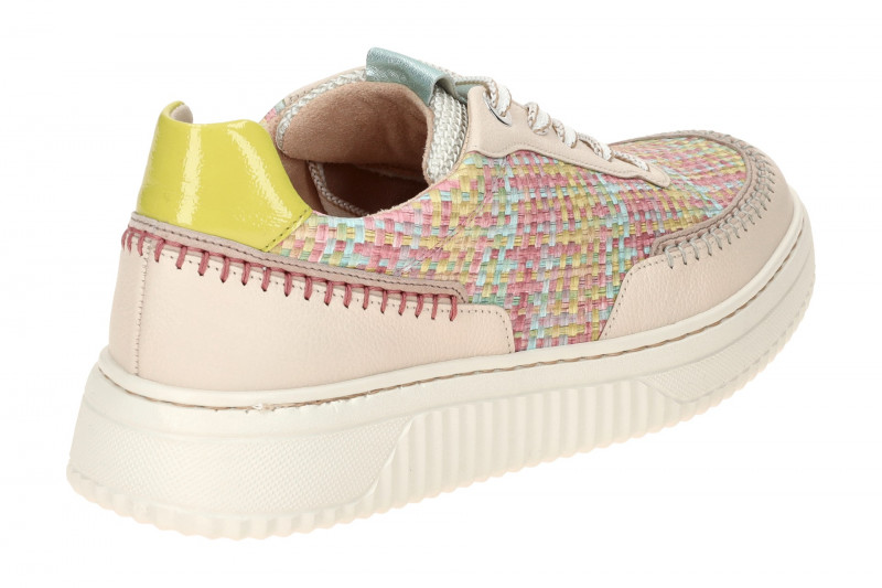 Gabor Comfort Como Sneakers beige bunt Flecht K-Weite 66.405.62