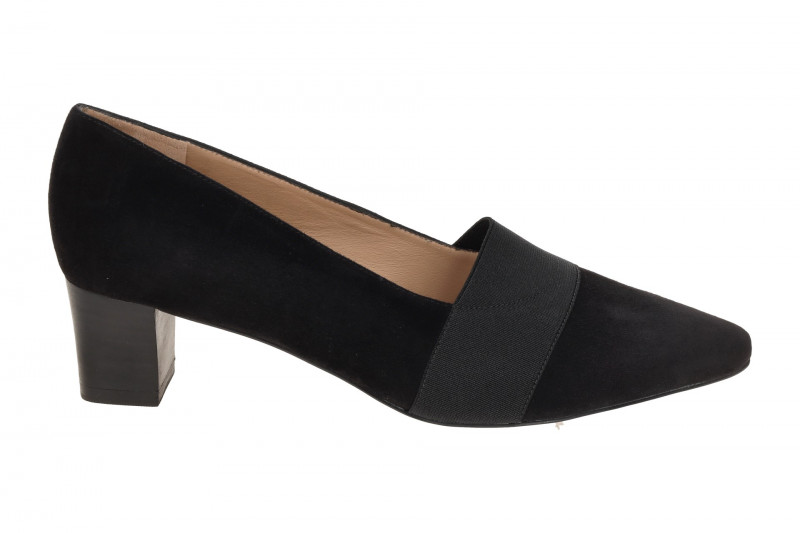 Peter Kaiser Pumps schwarz Velour Elastic 72342
