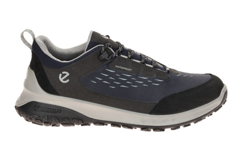 Ecco Ult-Trn Schuhe blau schwarz Waterproof 824364