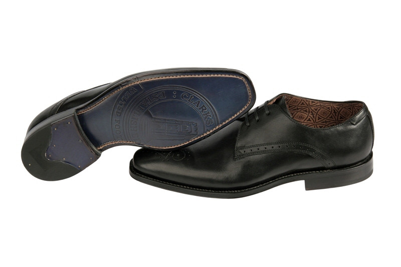 Clarks Crafting Schuhe schwarz Ledersohle