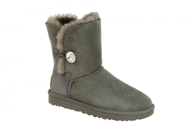UGG Stiefel grau Bailey Button Bling