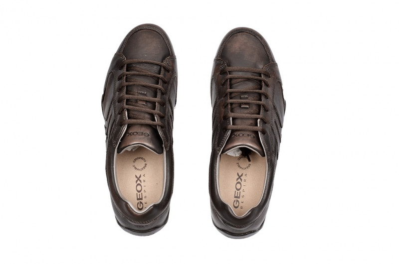 Geox Snake F Schuhe in dunkelbraun U3407F