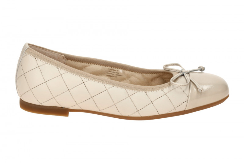 Gabor comfort Ballerina beige muschel gesteppt 62.612.59
