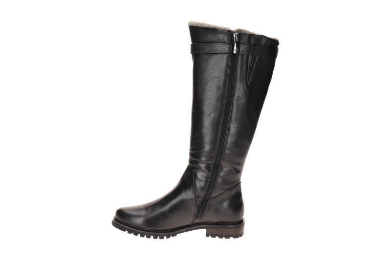 Everybody Niamh Schaft Stiefel schwarz Lammfell Warmfutter