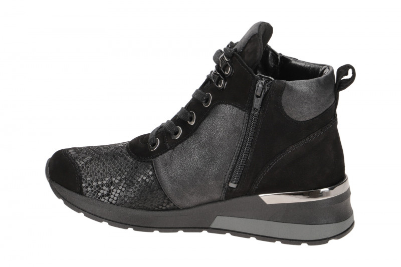 Waldläufer H-Clara-Soft Stiefeletten schwarz Orthotritt