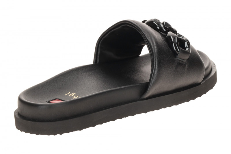 Högl Franka Pantolette schwarz Kette 0815