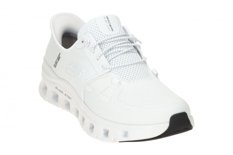 Skechers Glide Step Schuhe weiß Herren SLIP-INS 232930