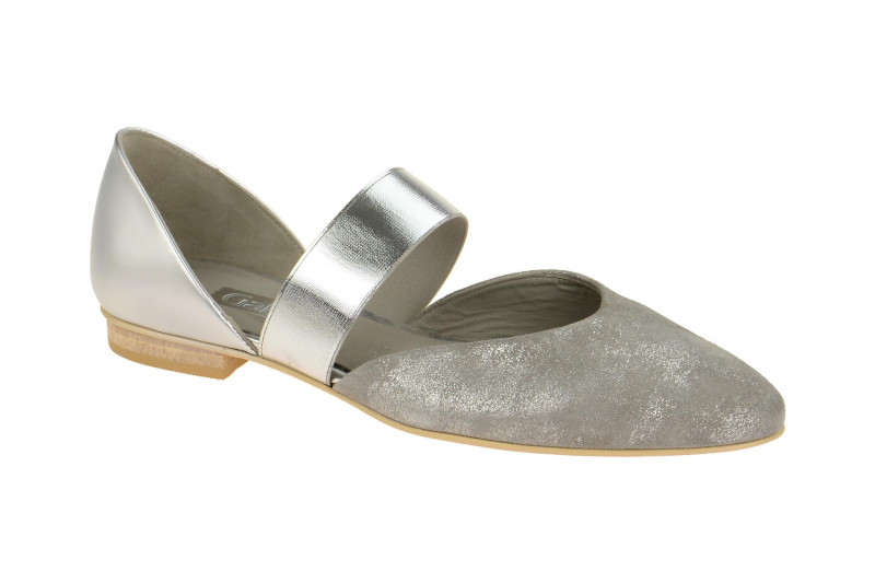 Gabor Ballerina grau silber metallic 61.353.69