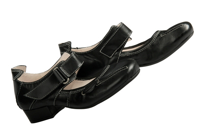 Tiggers Lori Pumps in schwarz Lederfutter