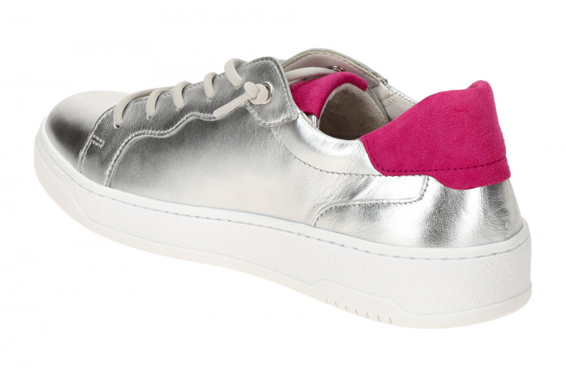 Gabor Schuhe Sneakers silber metallic 63.342.61