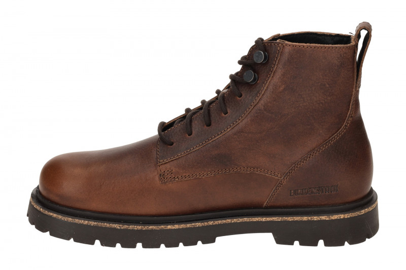 Birkenstock Highwood Lace Mid Herren Stiefel braun Normal-Weit 1028241