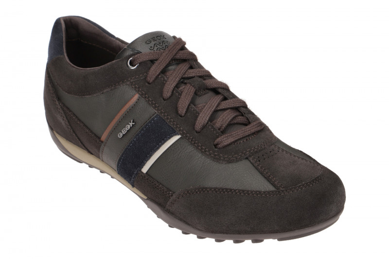 Geox Wells Schuhe dunkelbraun U52T5C