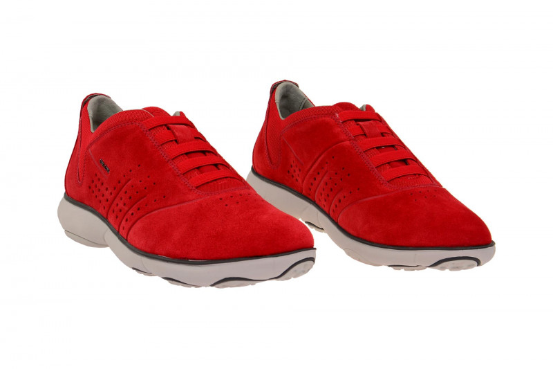 Geox Respira Nebula A Slippers in rot Herren Sneakers